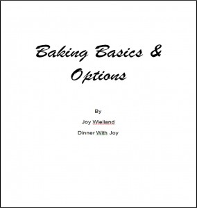 baking basics options