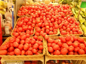 summer grilling tomatoes