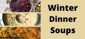 winter dinner soups