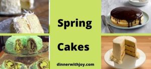 Spring cakes