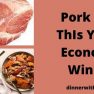Pork Butt ThIs Year's Economic Winner