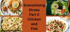 Economizing Etrees Part II Chicken and Fish